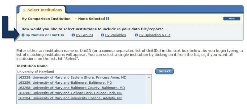 Create, Save, or Upload institutions image