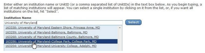 Create, Save, or Upload institutions image